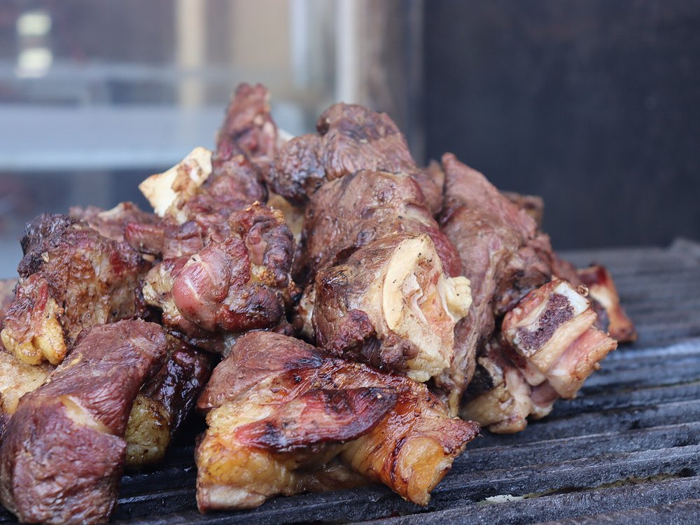 Ntaba, chèvre grillée